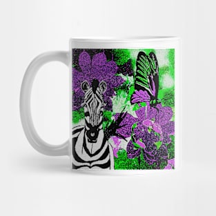 Zebra Butterfly Koi Mug